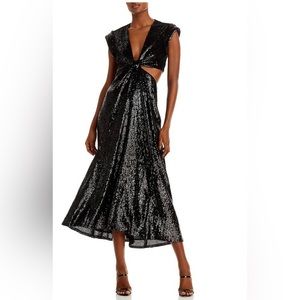 ALC BLACK SEQUIN DRESS